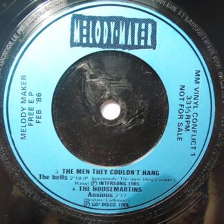 Melody Maker Free EP EP Vinyl Conflict 1 EX 1986 with Marc Almond, Cactus World News, The Men They Couldn't Hang & The Housemartins