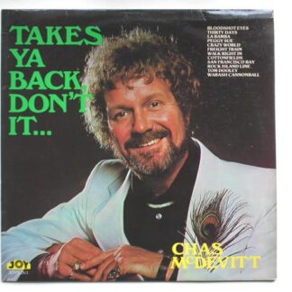 Chas McDevitt Takes Ya Back Don't It LP Joy JOYS263 VG/EX 1976 signed