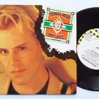 Thomas Dolby Hot Sauce 7" Manhattan MT59 EX/EX 1988 picture sleeve