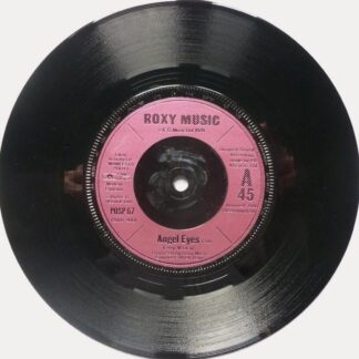 Roxy Music Angel Eyes 7" EG POSP67 EX 1979