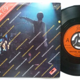 Sham 69 Questions And Answers 7" Polydor POSP27 EX/EX 1979 French pressing in picture sleeve