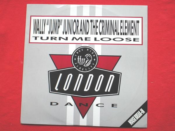 Wally Jump Turn Me Loose 12" London LONX126 EX/EX 1986 12 inch, as Wally Jump Jr