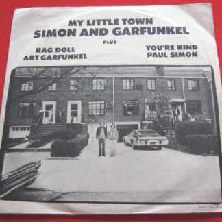 Simon & Garfunkel My Little Town 7" CBS CBS 3712 EX/EX 1975 Italian, picture sleeve