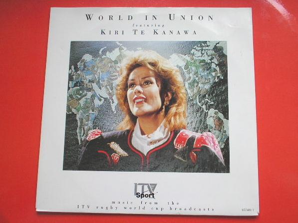 Kiri Te Kanawa World In Union 7" Columbia 6574817 EX/EX 1991 picture sleeve, Dutch pressing