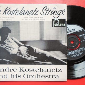 Andre Kostelanetz Kostelanetz Strings EP Fontana TFE17185 EX/VG 1960s picture sleeve