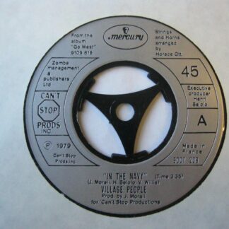 Village People In The Navy 7" Mercury 6007209 EX 1979 French pressing