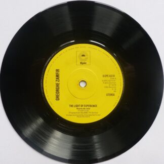 Gheorghe Zamfir The Light Of Experience 7" Epic SEPC4310 EX 1976 yellow label