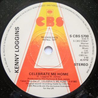 Kenny Loggins Celebrate Me Home 7" CBS SCBS5700 EX 1977 demo