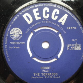 Tornados Robot 7" Decca F11606 EX 1963