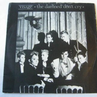 Visage Damned Don't Cry 7" Polydor POSP390 EX/VG 1982 picture sleeve