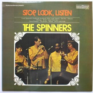 Spinners Stop Look Listen LP Contour 6870529 EX/EX 1970s