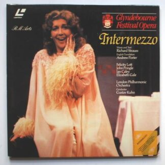 Glyndebourne Festival Opera Intermezzo 2xLD Laservision 04A1013 M/EX 1990s double 12" laser disc with booklet, with Felicity Lott & London Philharmonic Orchestra, Leader David Nolan