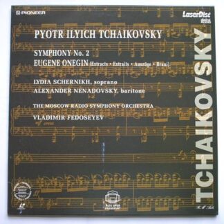 Lydia Schernikh Tchaikovsky Symphony No 2 - Eugene Onegin LD Pioneer PLMCB00501 M/EX 1992 12 laser disc, with booklet, with Alexander Nenadovsky & Moscow Radio Symphony Orchestra conducted by Vladimir Fedoseyev