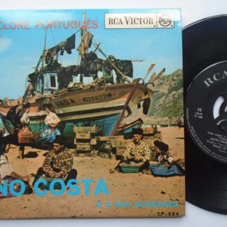 Tino Costa Folclore Portugues No 2 EP RCA Victor TP224 EX/EX 1970s picture sleeve