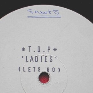 TDP Ladies 12" RERT001 EX 1990s 12 inch, white label, three tracks