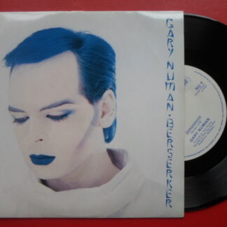 Gary Numan Beserker 7" Numa NU4 EX/VG 1984 picture sleeve