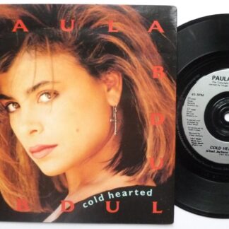 Paula Abdul Cold Hearted 7" Virgin VUS27 EX/EX 1990 picture sleeve