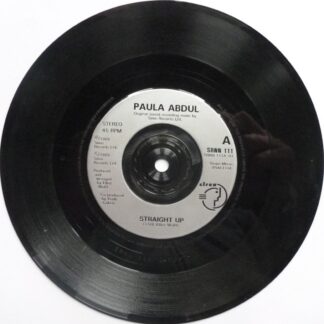 Paula Abdul Straight Up 7" Siren SRNN111 EX 1989