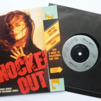 Paula Abdul Knocked Out Pettibone 7" Virgin VUSG23 EX/EX 1990 gatefold sleeve competition pack