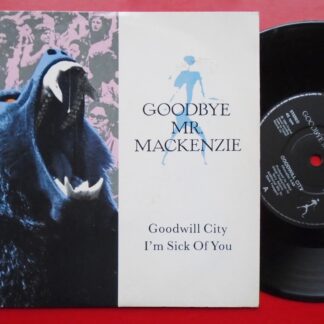 Goodbye Mr Mackenzie Goodwill City 7" Capitol CL538 EX/EX 1989 picture sleeve