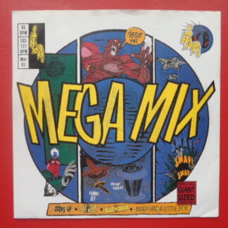 Snap Snap Mega Mix 7" Logic 114169 EX/EX 1991 picture sleeve