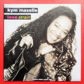 Kym Mazelle Love Strain 7" Syncopate SYP30 EX/EX 1989 poster sleeve