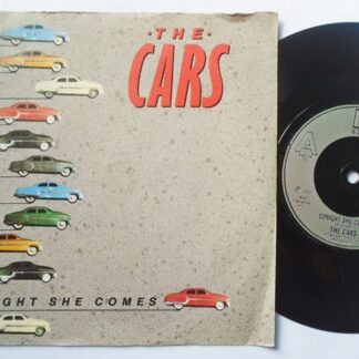 Cars Tonight She Comes 7" Elektra EKR30 EX/VG 1985 picture sleeve