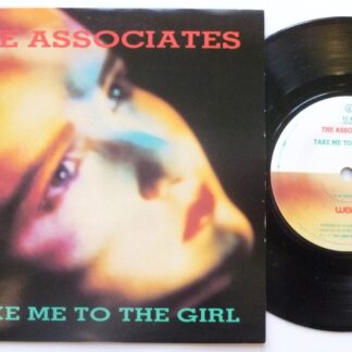 Associates Take Me To The Girl 7" WEA YZ47 EX/EX 1985 picture sleeve