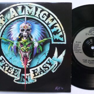 Almighty Free N Easy 7" Polydor PO127 EX/EX 1991 picture sleeve