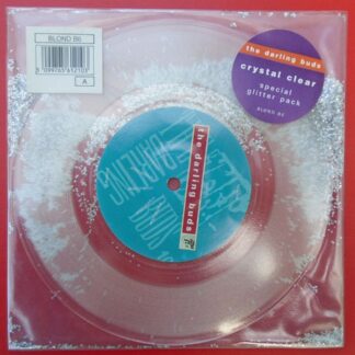 Darling Buds Crystal Clear 7" Epic BLONDB6 EX/EX 1990 clear vinyl in stickered pvc sleeve