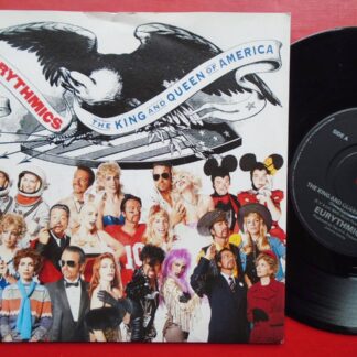 Eurythmics The King And Queen Of America 7" RCA DA23 EX/EX 1990 picture sleeve