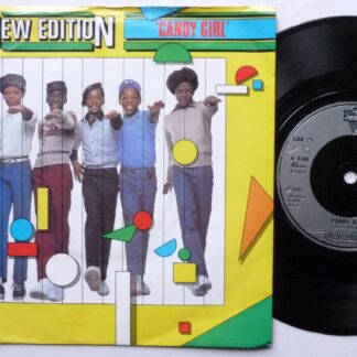 New Edition Candy Girl 7" London LON21 EX /EX 1983 picture sleeve