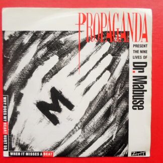 Propaganda Dr Mabuse 7" Island ZTAS2 EX/VG 1984 picture sleeve