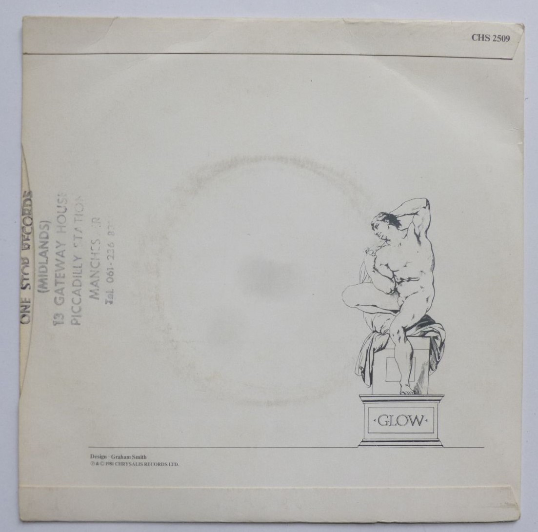 Spandau Ballet Muscle Bound 7" Chrysalis CHS2509 EX/VG 1981 picture sleeve has sticker mark on front top right - Image 3