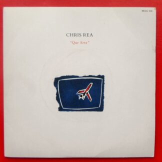 Chris Rea Que Sera 7" Magnet MAG318 EX/EX 1988 picture sleeve, handwritten number on label