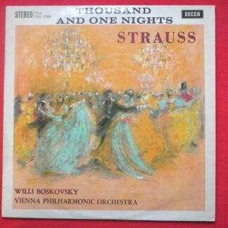 Willi Boskovsky Strauss 1001 Nights LP Decca SXL2288 VG/EX 1961 conducting Vienna Philharmonic Orchestra