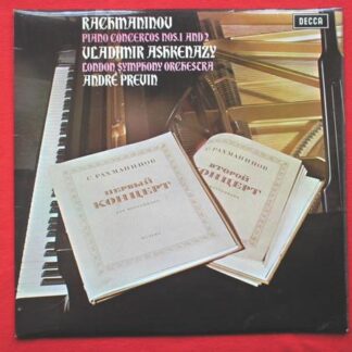 Andre Previn Belshazzar's Feast LP RPO RPO8001 EX/VG 1986 Royal Philharmonic Orchestra, sleeve has sticker mark at bottom left corner on front
