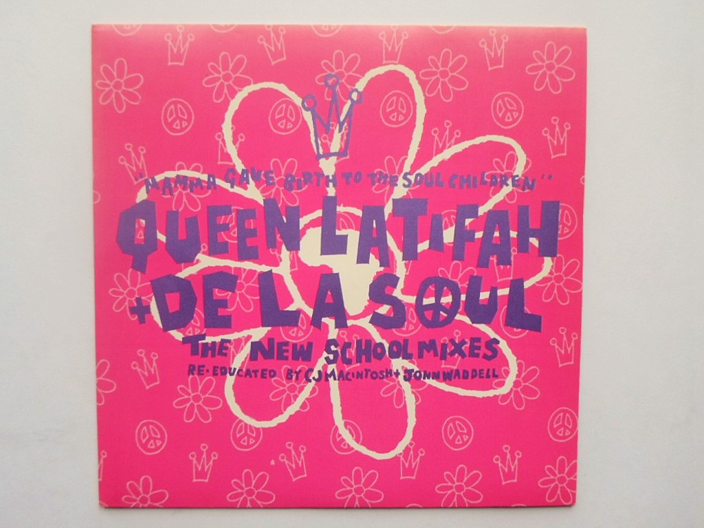 Queen Latifah & De La Soul Mamma Gave Birth To The Soul Children Infant Mix 7" Gee Street GEE26 EX/EX 1990 picture sleeve