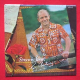 Roy Antony Sincerely Yours LP Check CHELP002 EX/EX 1970s signed