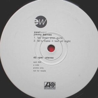 Jimmy Barnes Lay Down Your Guns 12" Atlantic SAM696 EX 1990s 12 inch, white label promo
