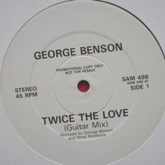 George Benson Twice The Love 12" SAM496 EX 1980s 12 inch, white label promo