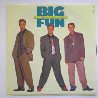 Big Fun Hey There Lonely Girl 12" Jive JIVET251 EX /EX 1990 12 inch