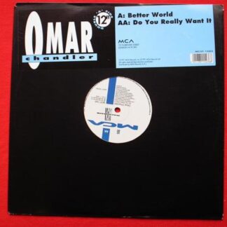 Omar Chandler Better World 12" MCA MCST1543 EX/EX 1991 12 inch