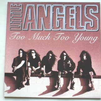 Little Angels Too Much Too Young 12" Polydor LTLX12 EX/EX 1992 12 inch