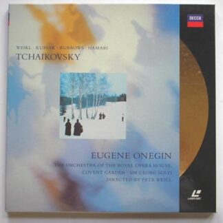 Georg Solti Tchaikovsky LD Decca 0711241DH EX/EX 1990 12 laserdisc boxed with booklet, made in Germany