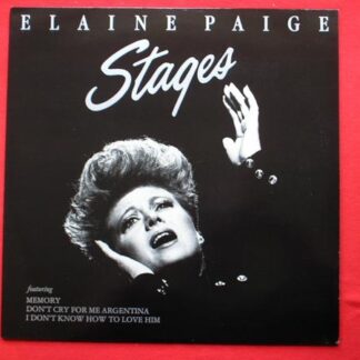 Elaine Paige Stages LP K-Tel NE1262 EX/EX 1983 with inner