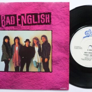 Bad English Forget Me Not 7" Epic 6550897 EX/EX 1989 picture sleeve