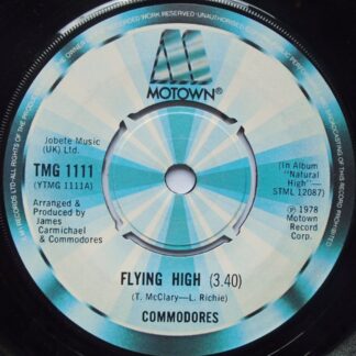 Commodores Flying High 7" Motown TMG111 EX 1978