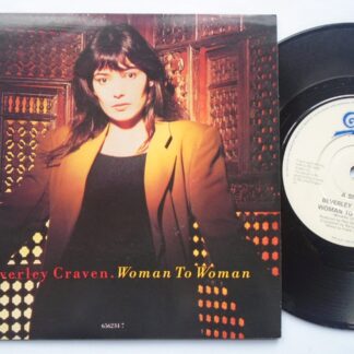 Beverley Craven Woman To Woman 7" Epic 6562347 EX/EX 1990 picture sleeve, UK pressing