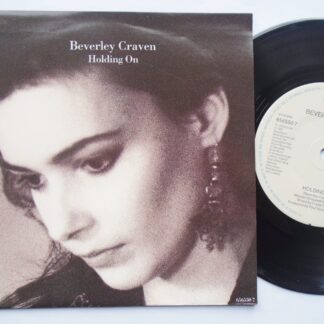Beverley Craven Holding On 7" Epic 6565507 EX/EX 1991 picture sleeve, made in Holland